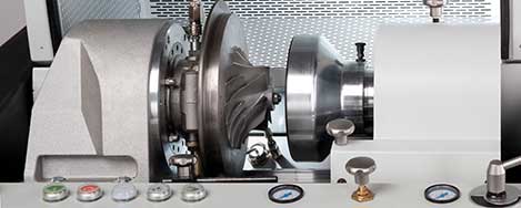 Turbo-charger core assembly balancing - Utbalansering av komponentgrupper för turboladdare